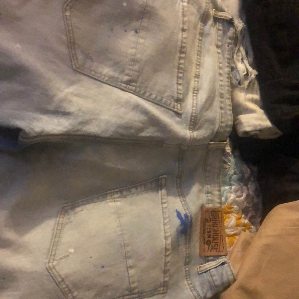 Jean shorts worn once